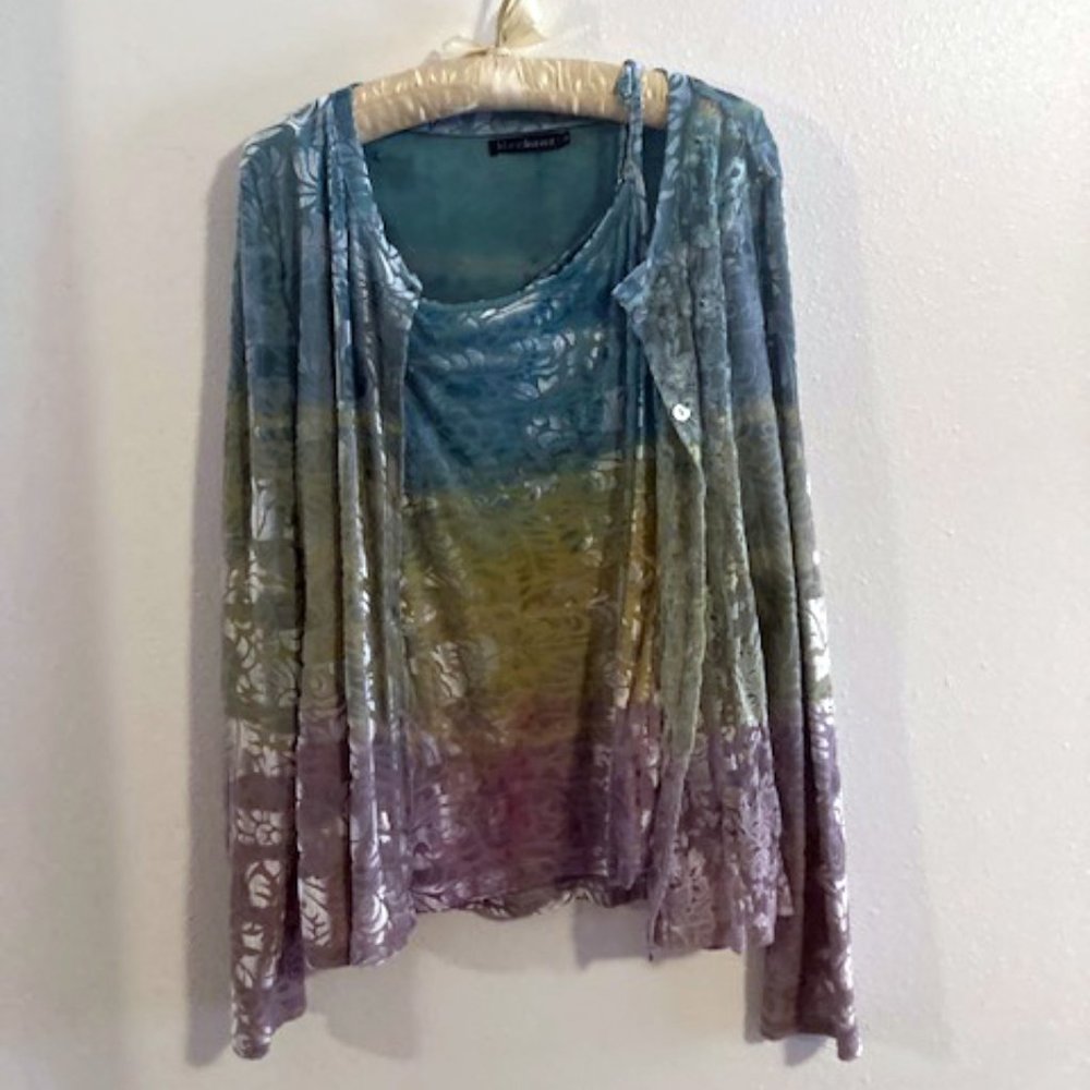 cardigan set -- 2-piece